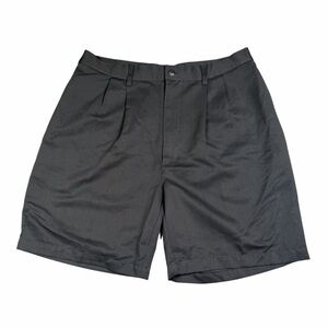 10/$25🦋 Croft & Barrow Brown Double Pleated Dress Shorts - Size 36